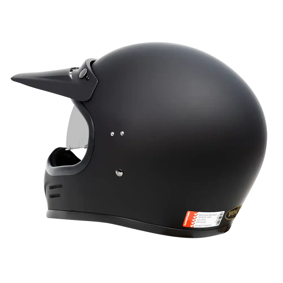 RXT A780 Heritage Matte Black Helmet