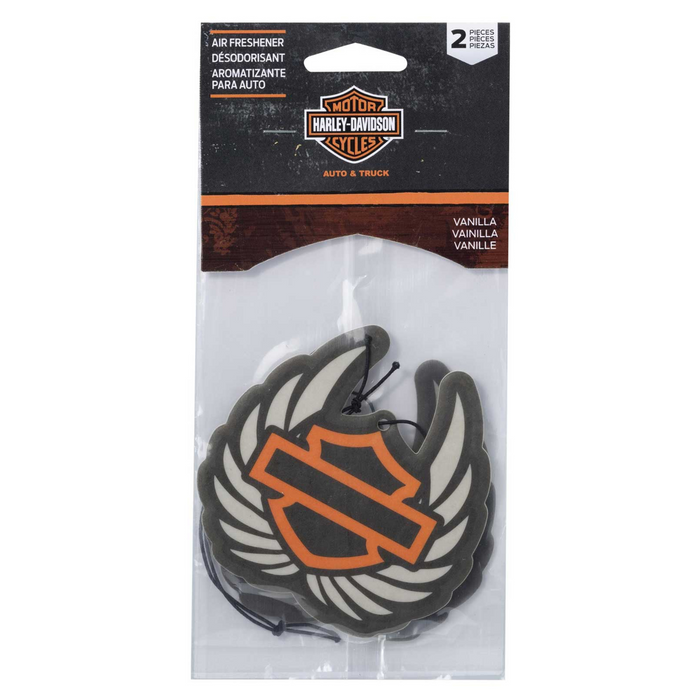 Harley-Davidson 2-Pack Bar & Shield Winged Paper Air Freshener 5710-FH