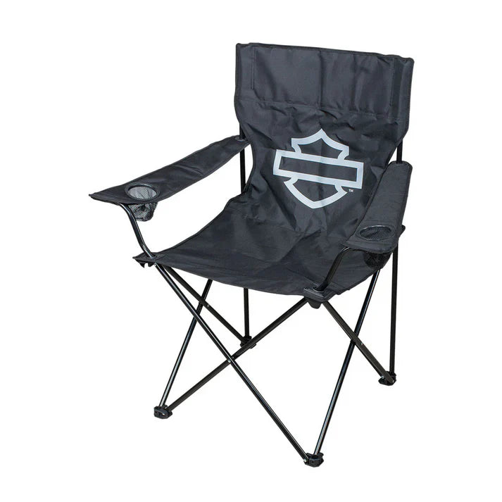 Harley-Davidson® Open Bar & Shield Deluxe Folding Chair