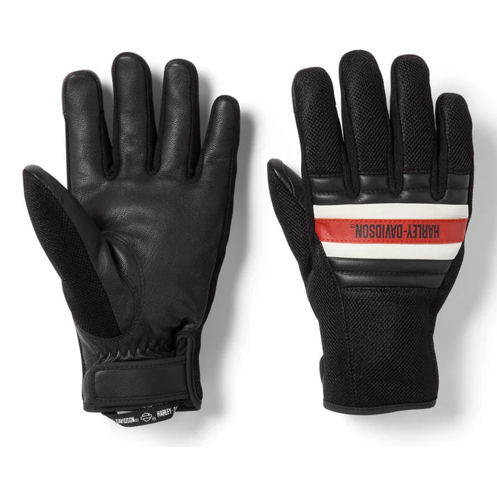 Harley-Davidson® Men's Trenton Mesh Riding Gloves