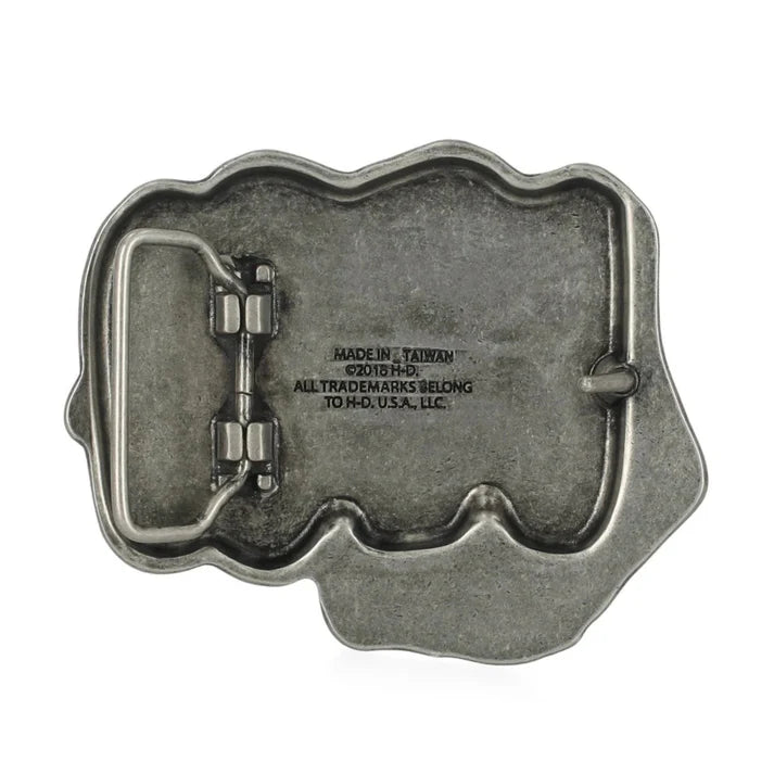 Harley-Davidson® Men's Fist Forward Knuckle Belt Buckle - Antique Nickel Finish