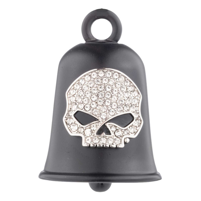 Harley-Davidson Pavé Crystal Willie G Skull Ride Bell 34M00329
