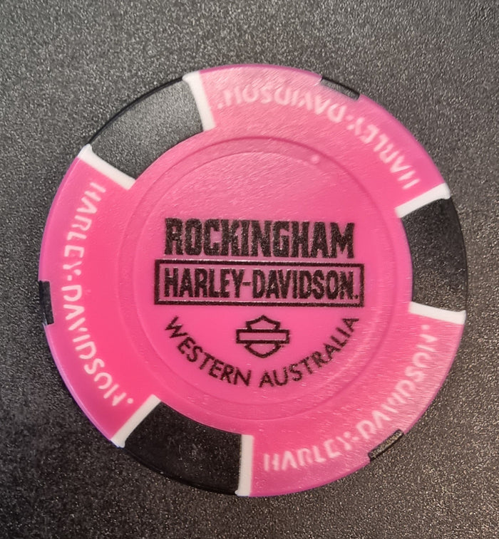 POKER CHIP - ROCKINGHAM HARLEY