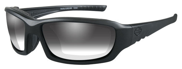 Harley-Davidson® Men's Gem Light Adjusting Sunglasses, Matte Black Frame HDGEM03