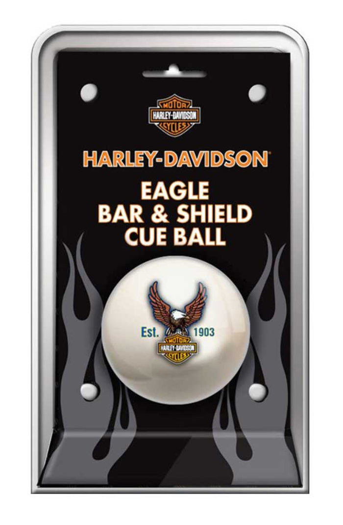 Harley-Davidson® Bar & Shield Eagle Cue Ball
