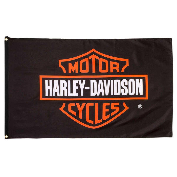 Harley-Davidson® Weather-Resistant H-D Nostalgic Bar & Shield Flag – Large