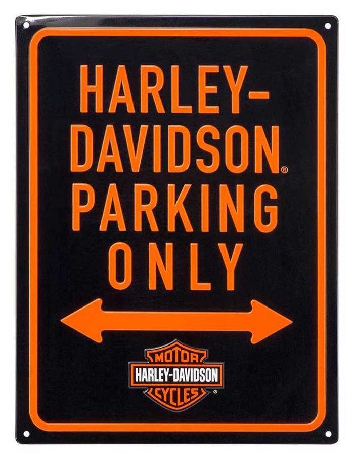 Harley-Davidson Parking Only Tin Sign