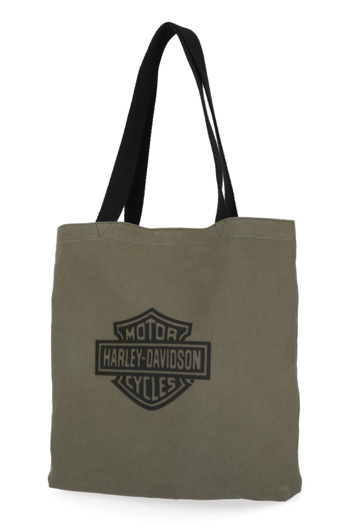 Harley-Davidson® Women's Classic Codura Polyester Travel Tote - Gray Green