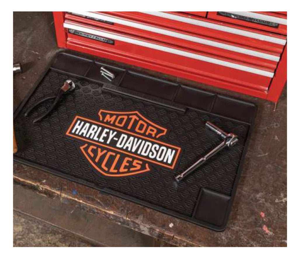 Harley-Davidson® Bar & Shield Utility Work Mat for Shop, Garage Floor & More