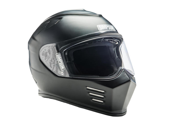 Simpson Motorcycle Ghost Bandit Helmet - Matte Black