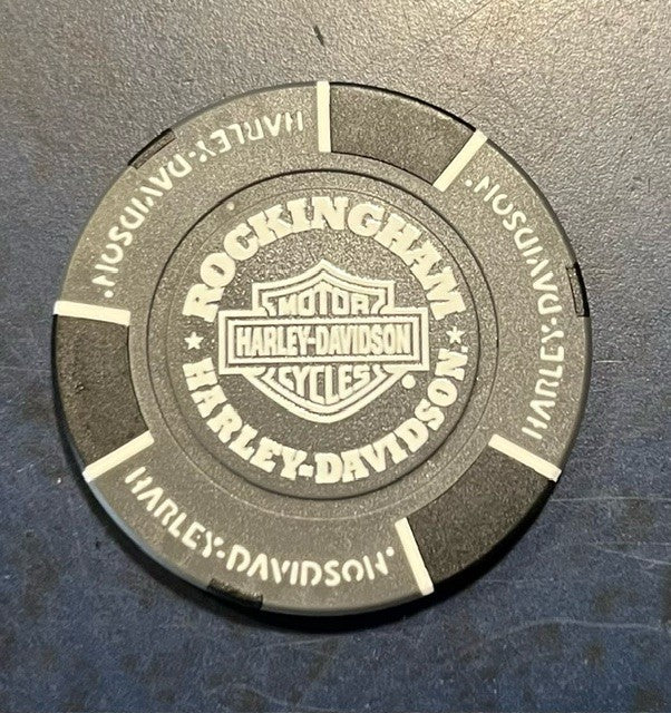 ROCKINGHAM HARLEY-DAVIDSON COLLECTORS POKERCHIP