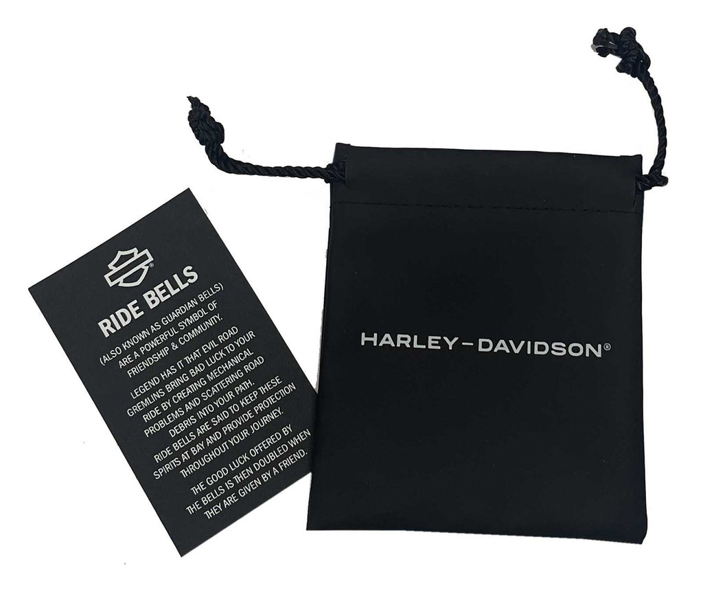 Harley-Davidson Embossed Outline Bar & Shield Ride Bell Silver 34M00094