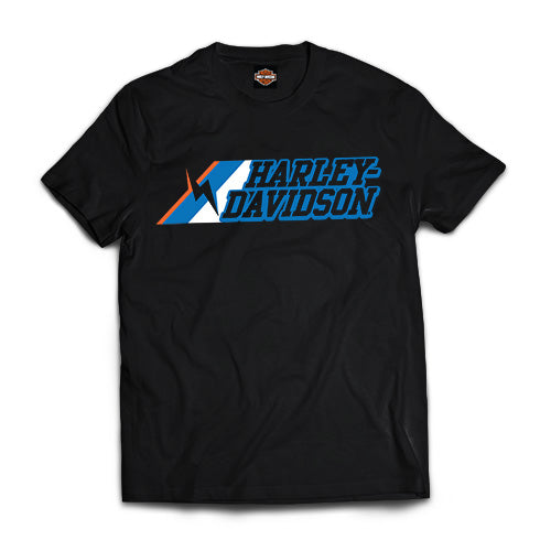 Harley-Davidson® Boys' Black Bolt T-Shirt | Short Sleeves