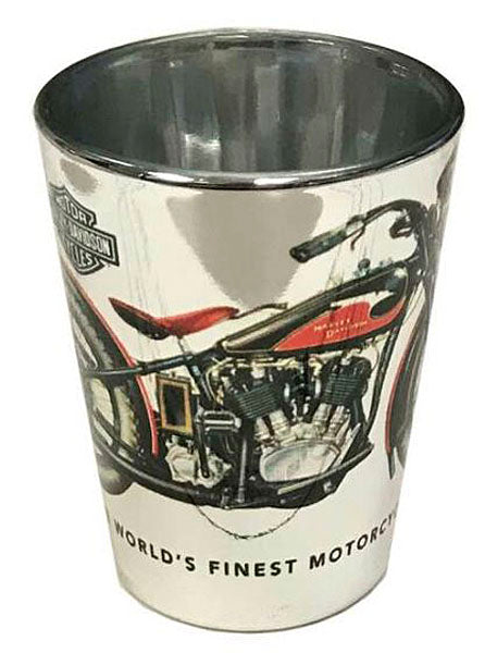 Harley-Davidson® Vintage Motorcycle Shot Glass