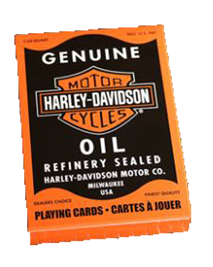 Harley-Davidson® Oil Refinery Playing Cards