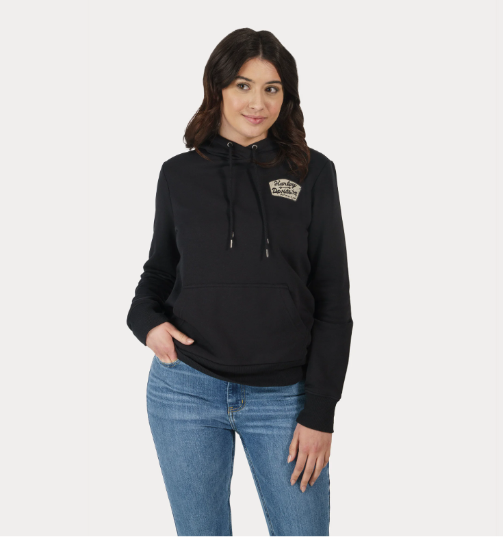 Women's Special Machinist Pullover Hoodie - Black Beauty