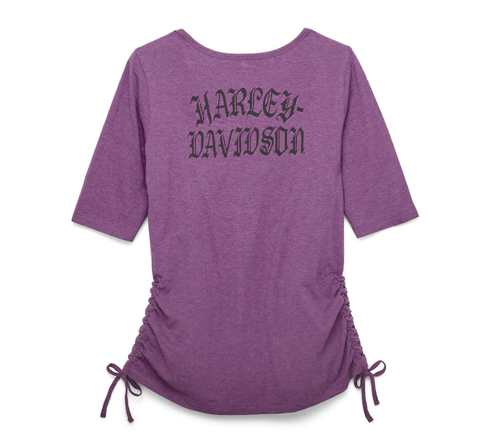 Harley-Davidson® Women's Acoustic HD Butterfly Knit Top