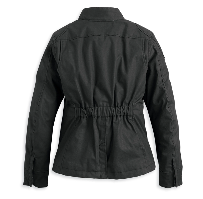 Women's Repose Textile Riding Jacket - Black