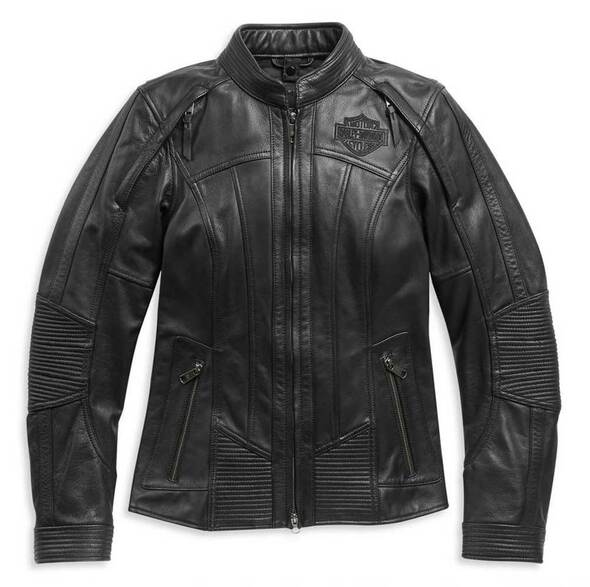 Harley-Davidson® Women's Auroral II 3-IN-1 Leather Jacket, Black
