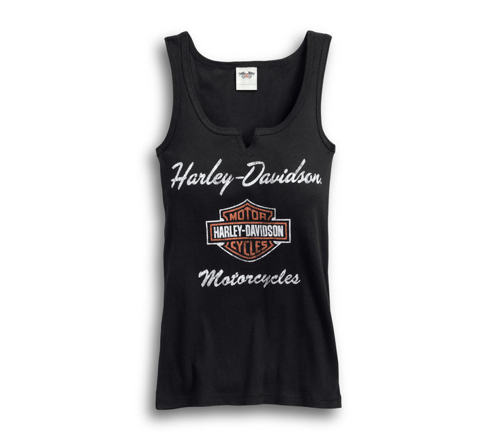 Harley-Davidson® Women's Classic Notch Neck Tank