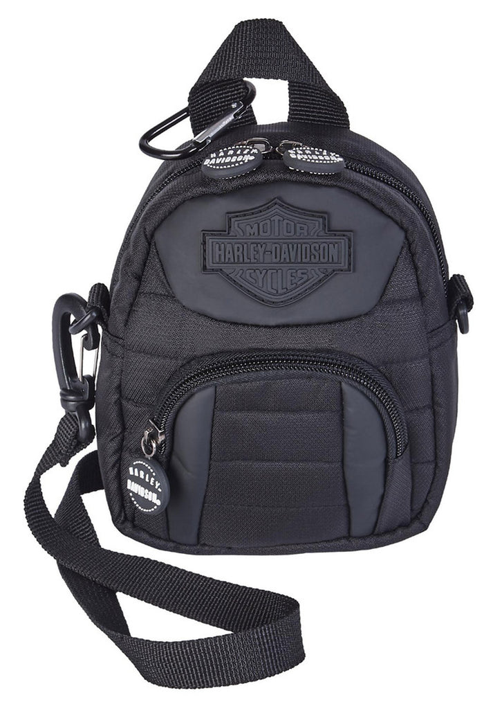 Harley-Davidson Embroidered Bar & Shield Logo Crossbody Purse w