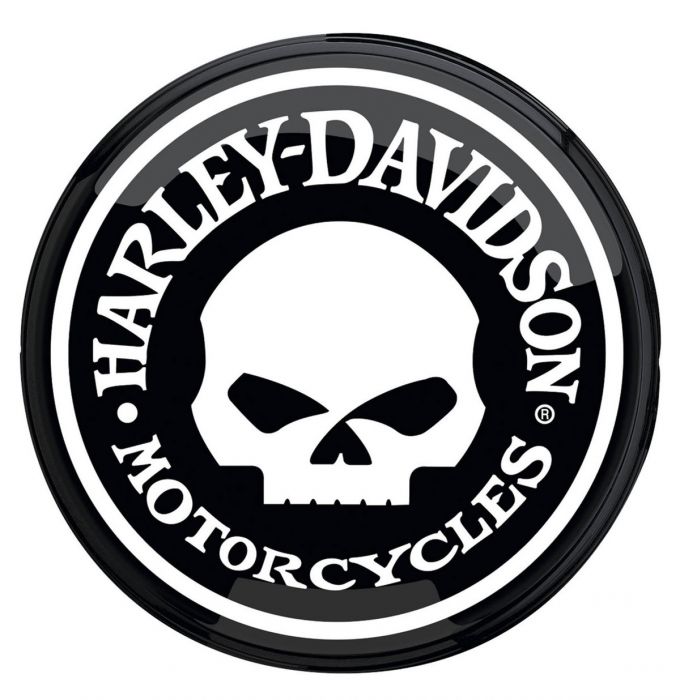 Harley-Davidson Ice Cube Tray, 3D Willie G Skull Logos Custom