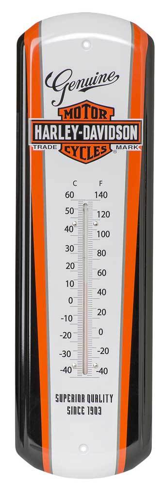 Nostalgic Bar & Shield Tin Thermometer