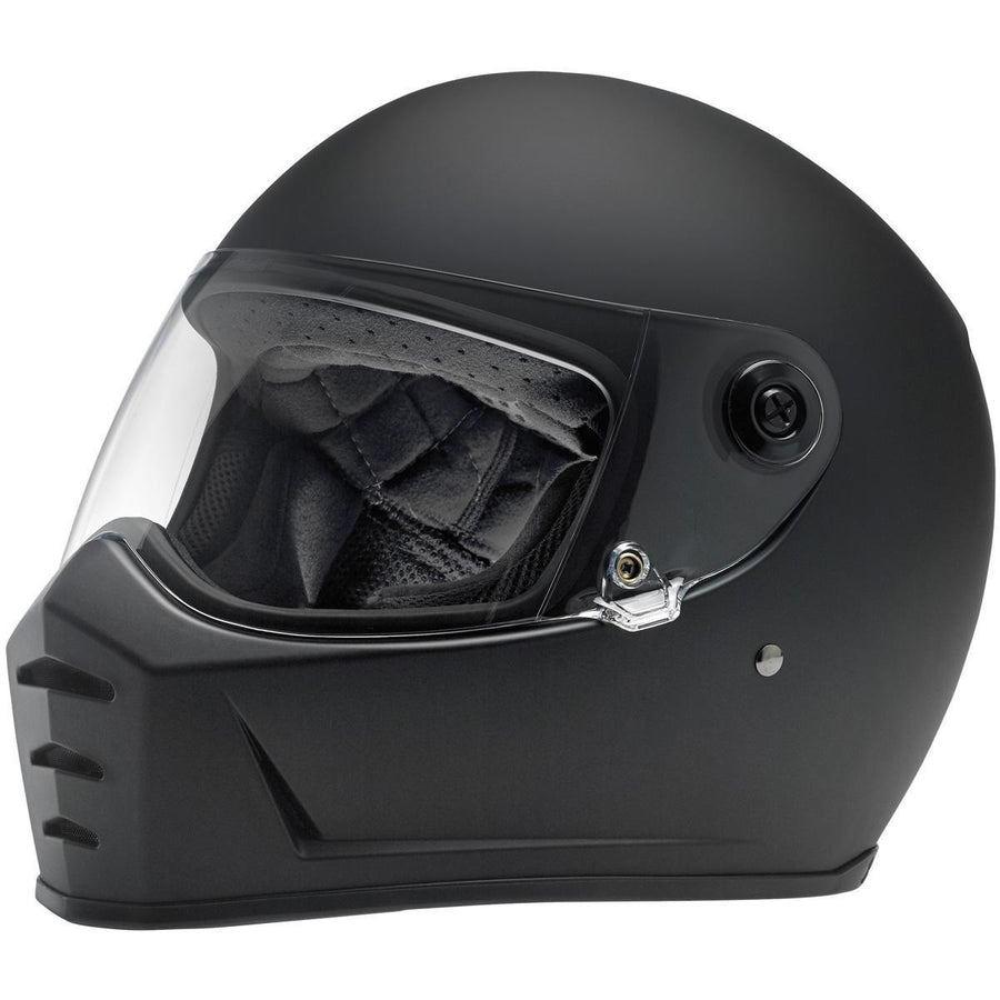 Biltwell Lane Splitter Helmet ECE Flat Black Gen 2
