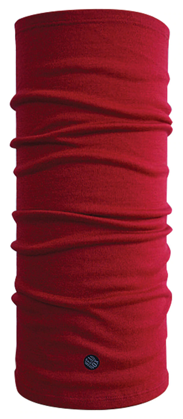 100% Australian Merino Wool Tube Red
