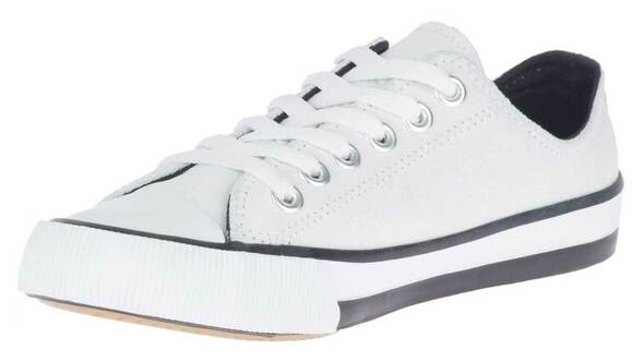 Harley-Davidson® Women's Burleigh White Leather Athletic Sneakers