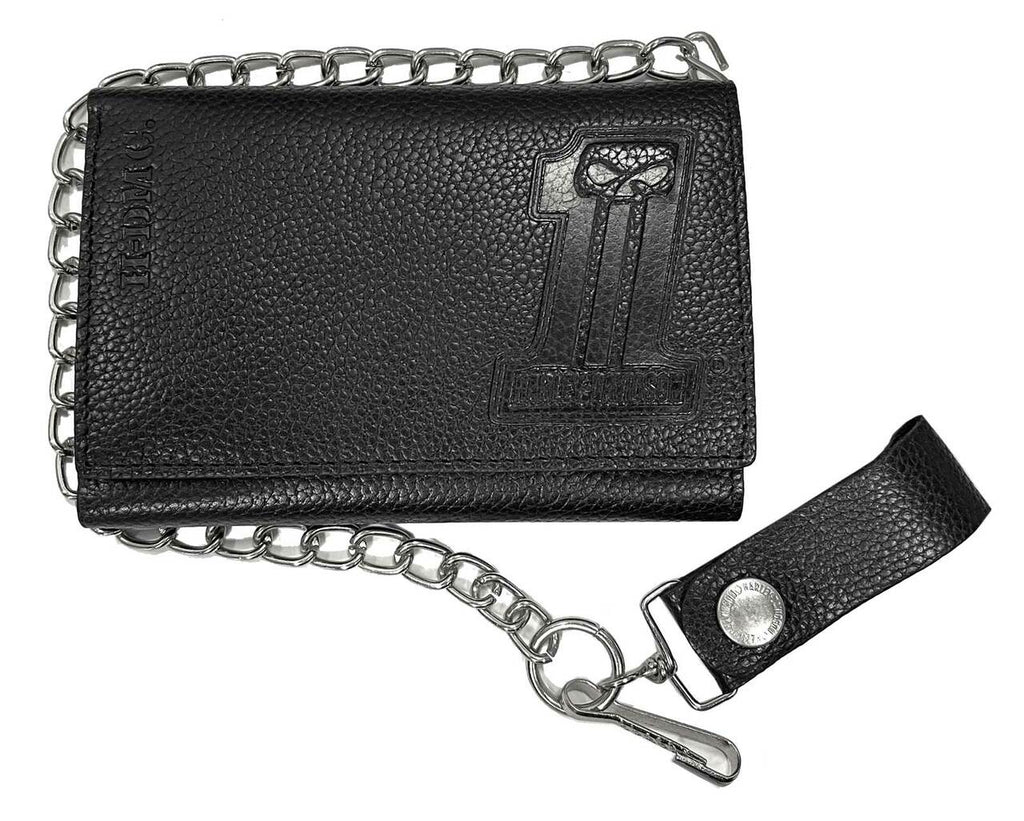 Harley-Davidson® Men's Embossed #1 Trucker Tri-Fold Plus Wallet – Perth ...