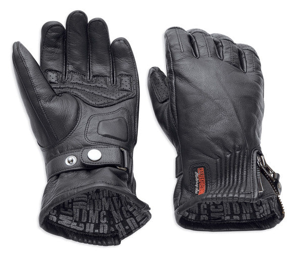 Harley-Davidson® Women's Jayden Under Cuff Gauntlet Full-Finger Gloves