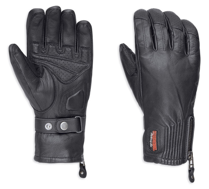 Harley-Davidson® Women's Jayden Under Cuff Gauntlet Full-Finger Gloves