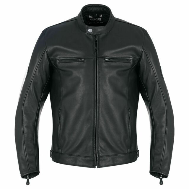 Oxford Walton Leather Jacket – Black